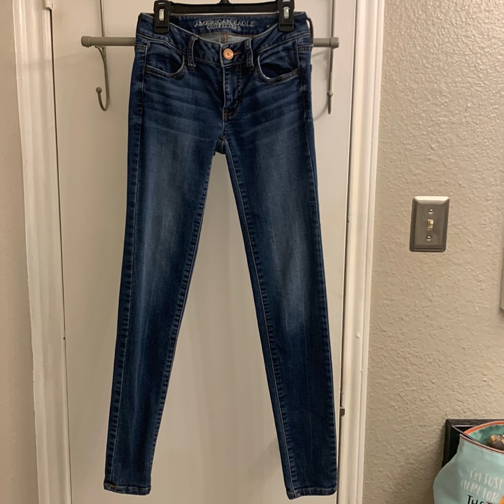 Classic American eagle jeans